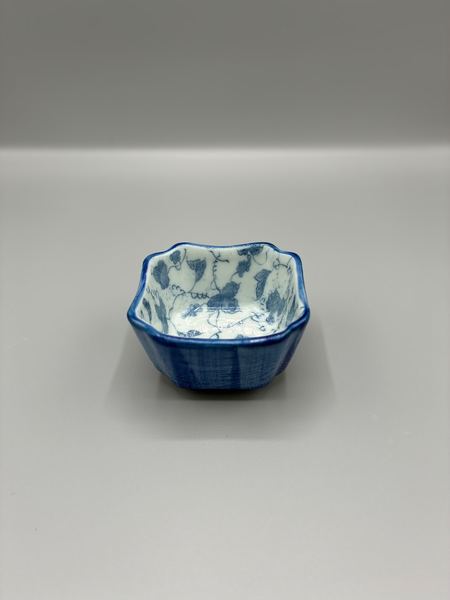 小鉢　ぶどう柄　角小皿（2枚目）
