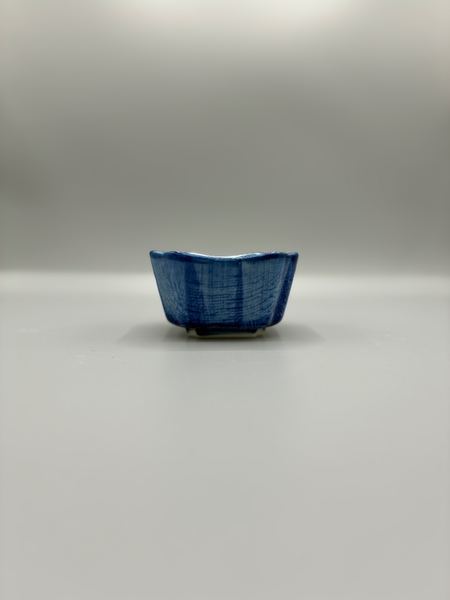 小鉢　ぶどう柄　角小皿