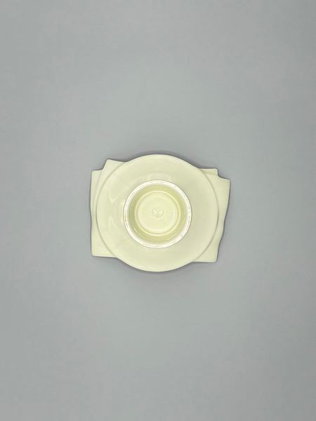 高台皿　金　朱　折紙（4枚目）