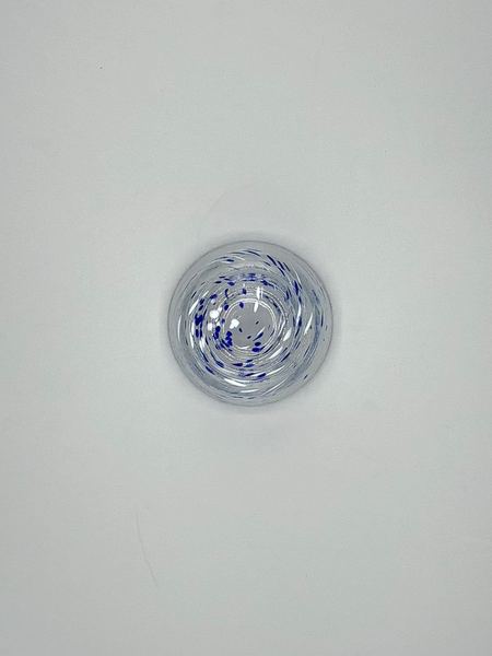 小鉢　水玉　渦模様　ガラス　冷茶　ぐい呑（4枚目）