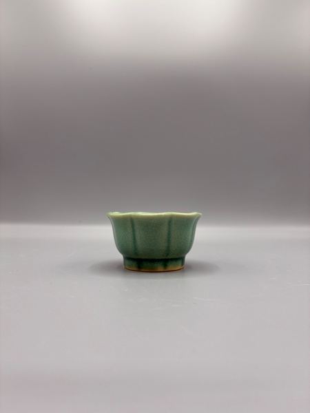 小鉢　青　緑　花型