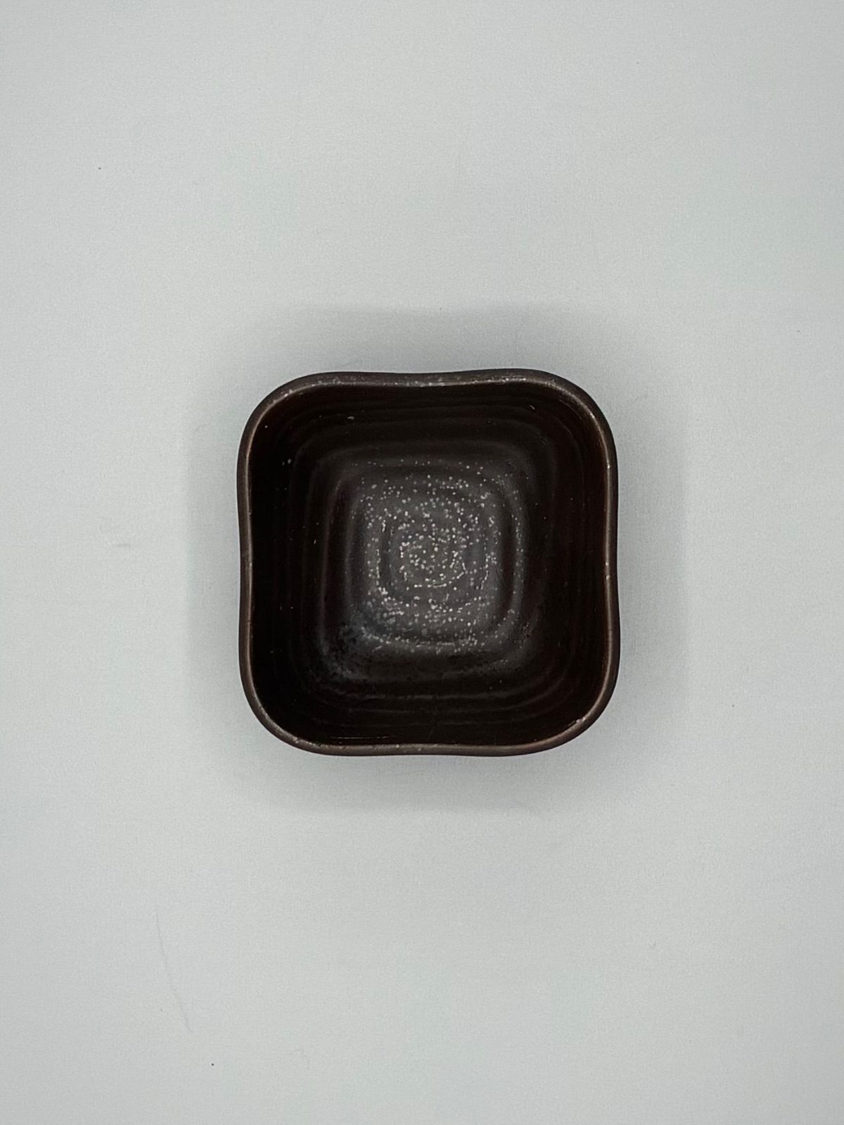 小鉢　角型　黒　茶（3枚目）